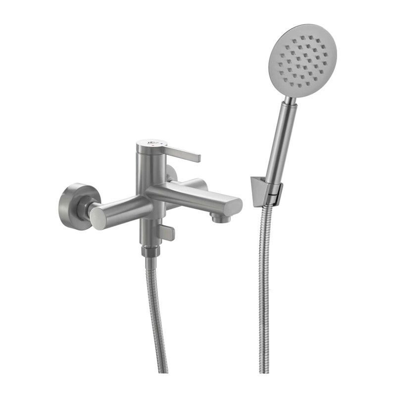 Смеситель для ванны с душем Fashun A53030 сатин