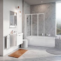 Акриловая ванна Ravak BeHappy II R 150x75 см, правая, пристенная, белая, асимметричная, на ножках