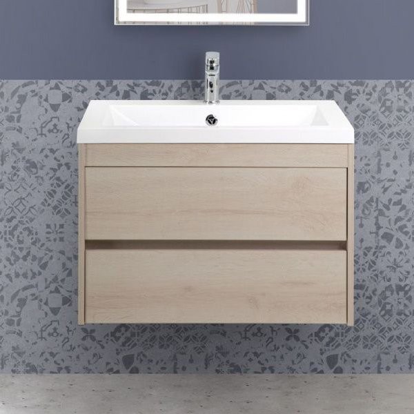 Тумба под раковину Art&Max Family 75, подвесная, Pino Bianco