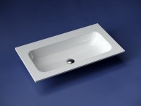 Накладная раковина Ceramicanova Grace прямоугольная без отверстия под смеситель 81 см CN7012wx