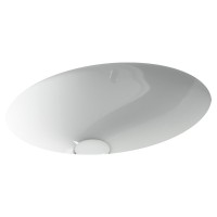 Раковина встраиваемая снизу Ceramicanova Era CN15005 47 глянцевая белая, овальная
