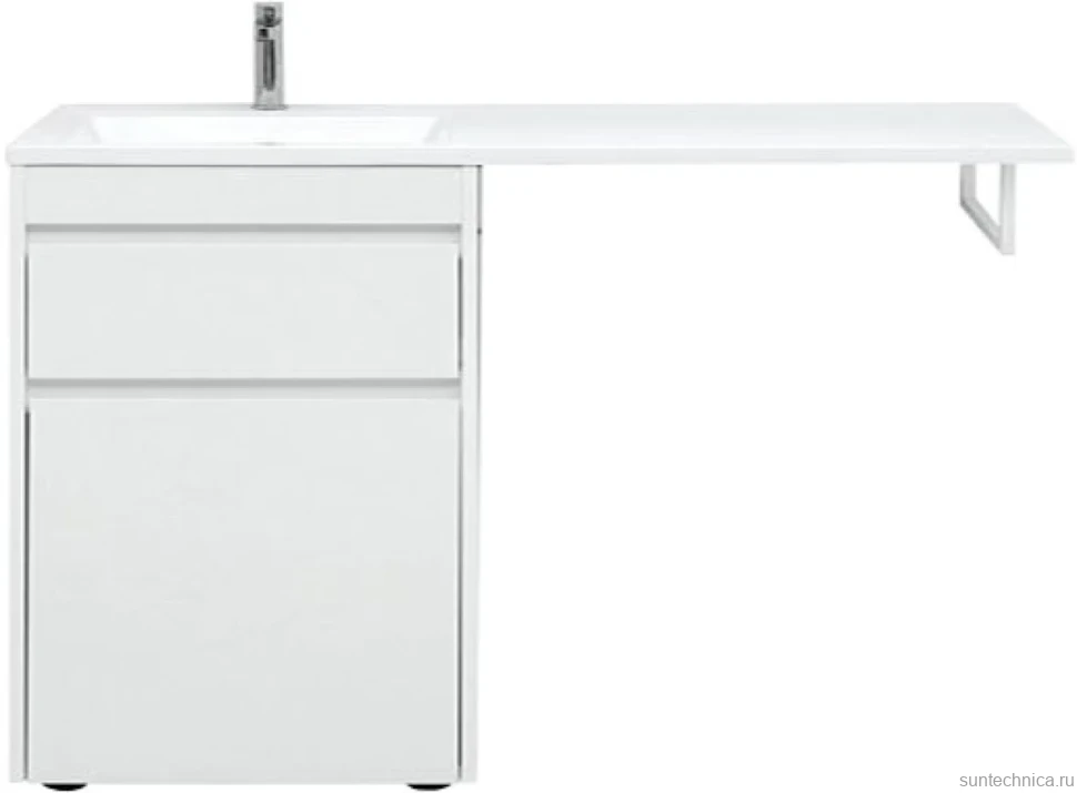 Мебель для ванной комнаты Aquanet Токио 68 1 ящик, с бельевой корзиной L