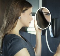 Косметическое зеркало Keuco iLook Move 17612 019001 с подсветкой, телескопическое, поворотное, хром