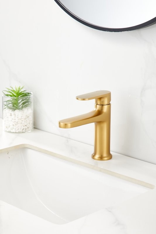 Смеситель для раковины BELZ B713 B10713-5 золото