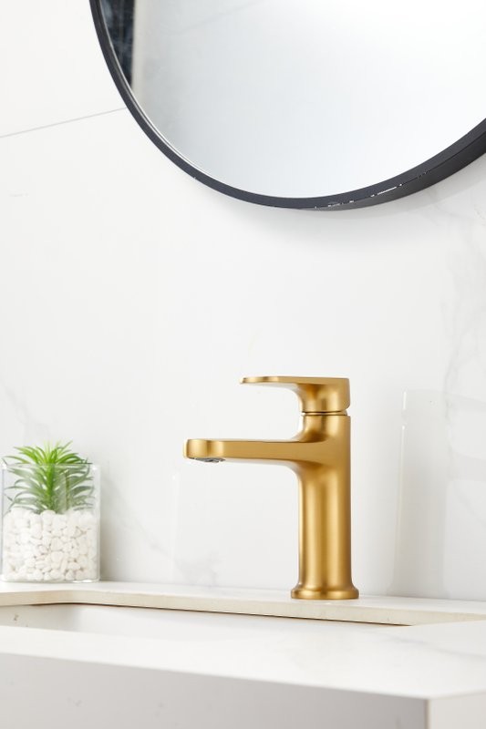 Смеситель для раковины BELZ B713 B10713-5 золото