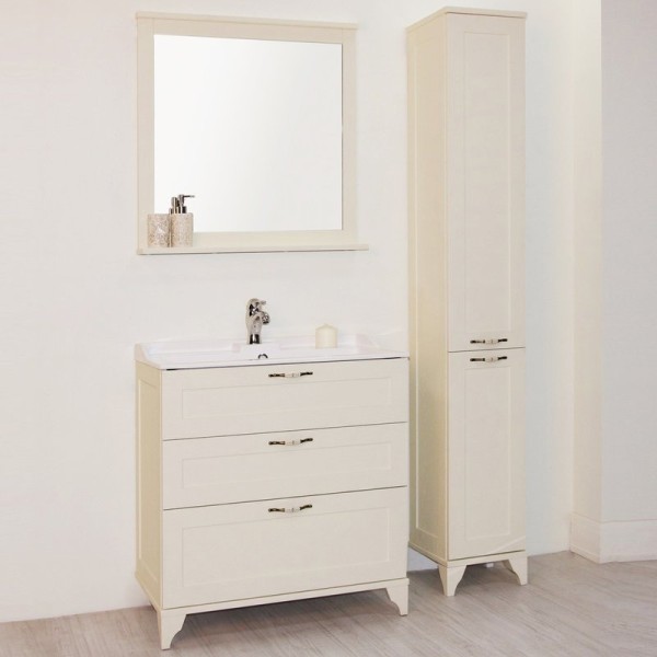 Мебель для ванной комнаты AQUATON Леон 80Н дуб бежевый