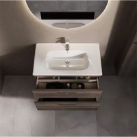 Мебель для ванной комнаты Roca Victoria 80 городской дуб Мебель для ванной комнаты Roca Victoria 80 городской дуб