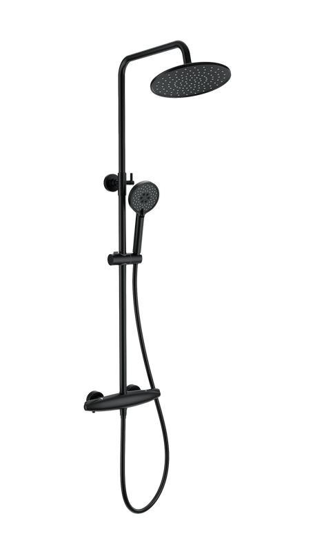 Душевая стойка Wonzon & Woghand WW-B3031-A-MB матовая черная