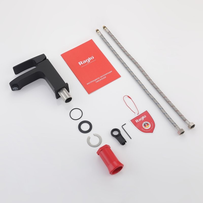 Смеситель для раковины Raglo R01.10.06, черный