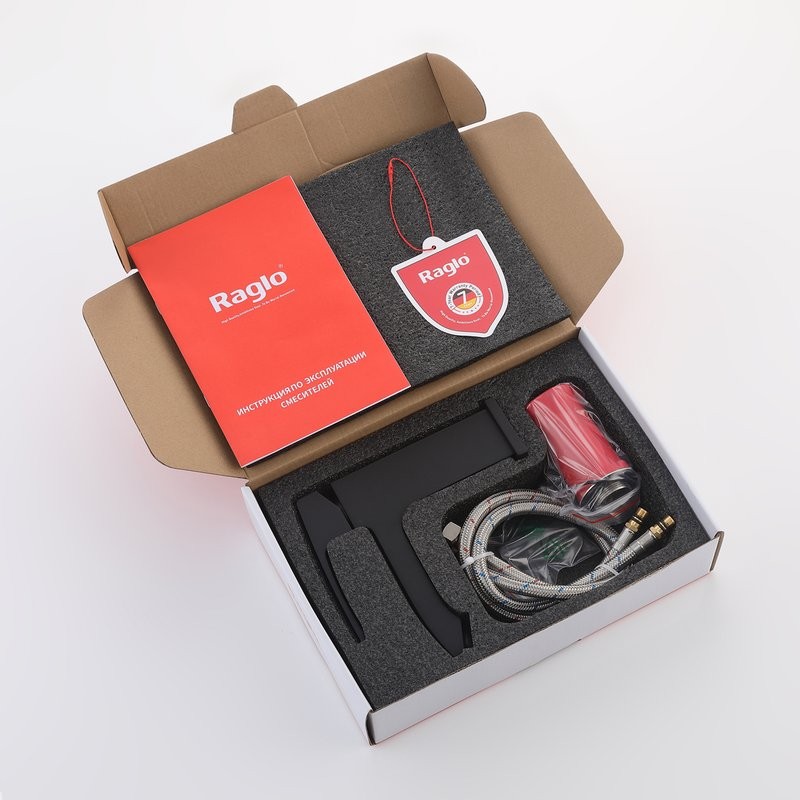 Смеситель для раковины Raglo R01.10.06, черный