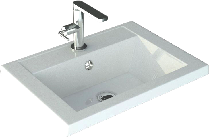 Тумба с раковиной Art&Max Family-M 50 подвесная, bourbon oak