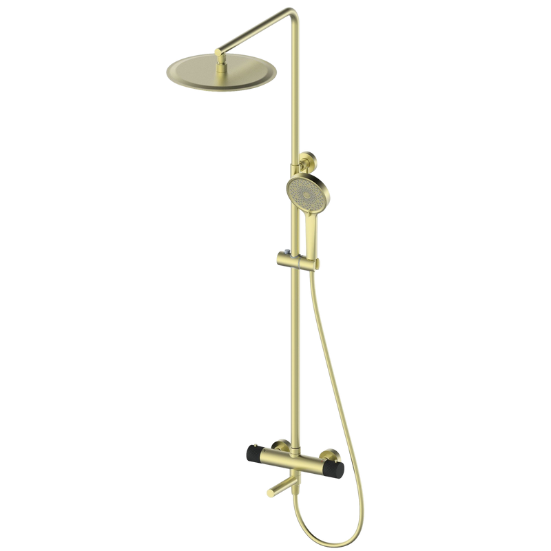 Душевая стойка Wonzon & Woghand WW-88739902-BG брашированное золото