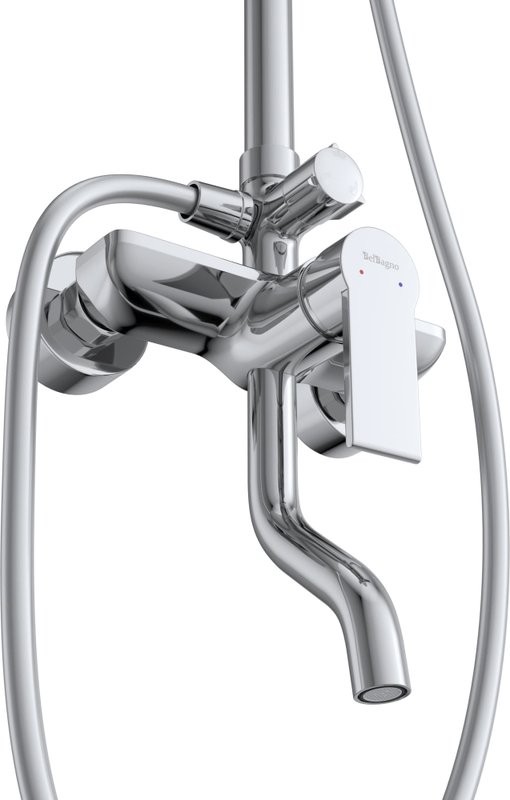 Комплект для ванной BelBagno Aurora VSCM/LVM хром