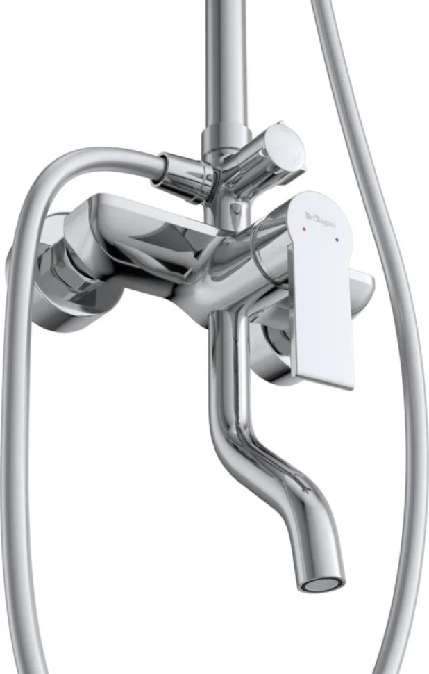Комплект для ванной BelBagno Aurora VSCM/LVM хром