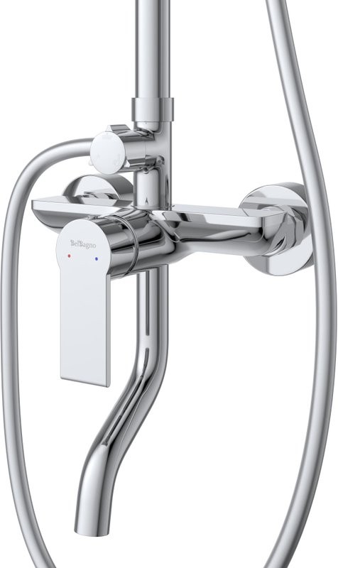 Комплект для ванной BelBagno Aurora VSCM/LVM хром