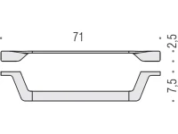 Полотенцедержатель Colombo Design Alize B2511 Полотенцедержатель Colombo Design Alize B2511