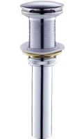 Донный клапан для раковины SantiLine SL-106 без перелива, хром