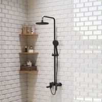 Душевая стойка Paini Viva Style P4YO687D250F3D110 черный