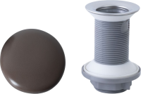 Донный клапан для раковины Allen Brau Fantasy 5.11001.TP без перелива, коричневый Донный клапан для раковины Allen Brau Fantasy 5.11001.TP без перелива, коричневый