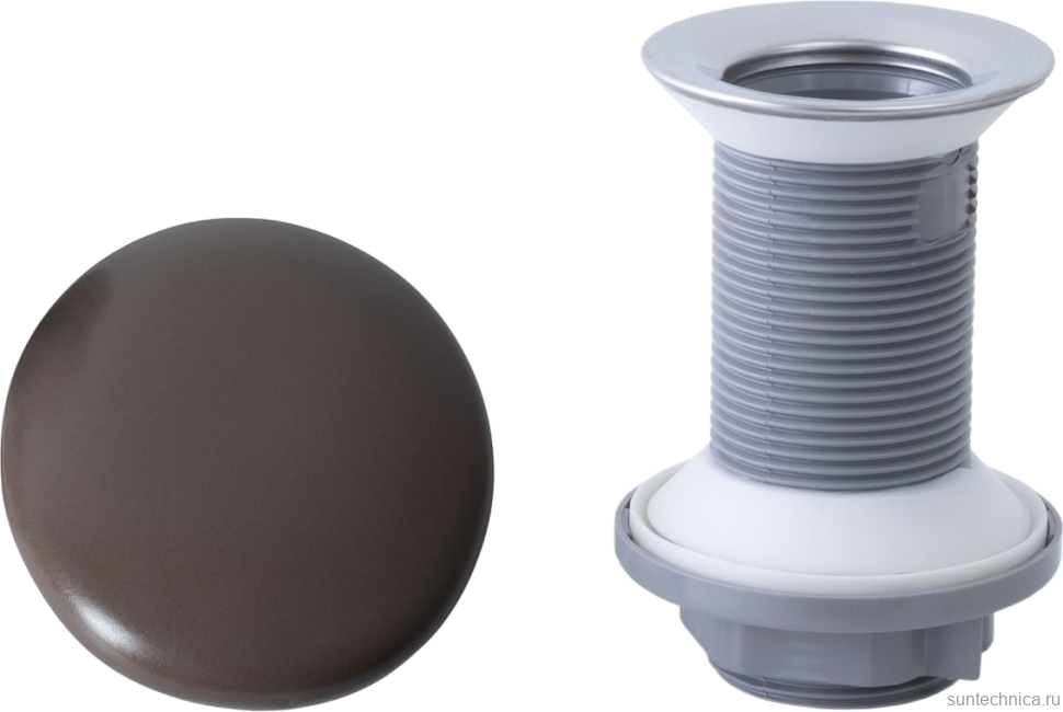 Донный клапан для раковины Allen Brau Fantasy 5.11001.TP без перелива, коричневый