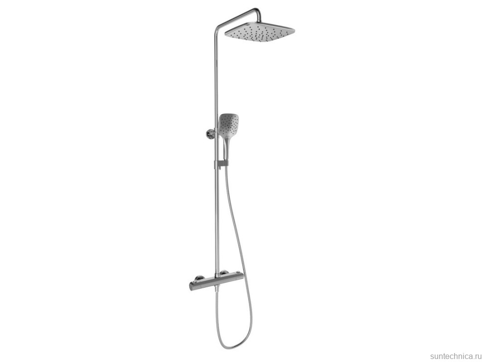 Душевая стойка Ravak Flat FL 091.00CR хром