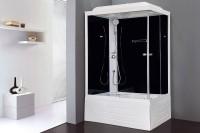 Душевая кабина Royal Bath BP RB8120BP5-BT-L с высоким поддоном, с сиденьем