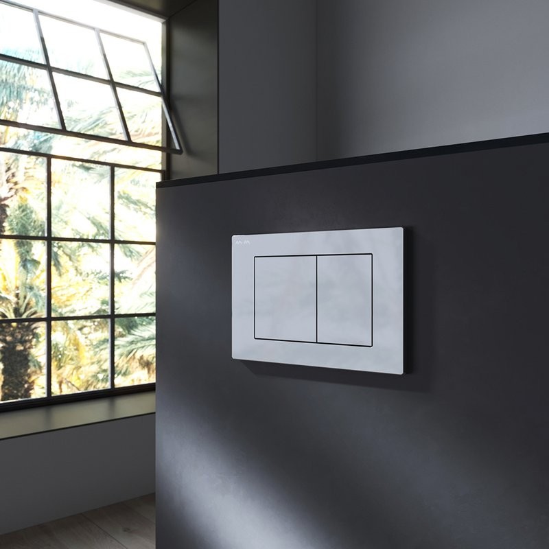 Кнопка смыва для унитаза AM.PM PrimeFit S I090251 АБС-пластик, цвет глянцевый хром