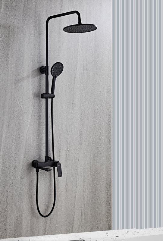 Душевая стойка Haiba HB24575-7 черная