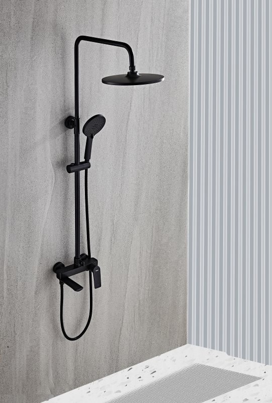 Душевая стойка Haiba HB24575-7 черная