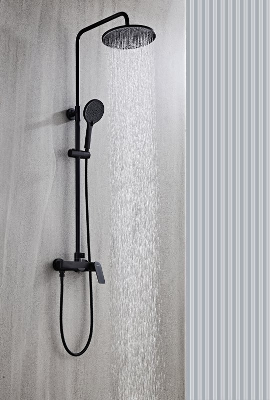 Душевая стойка Haiba HB24575-7 черная