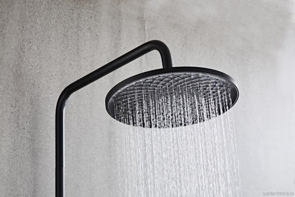 Душевая стойка Haiba HB24575-7 черная