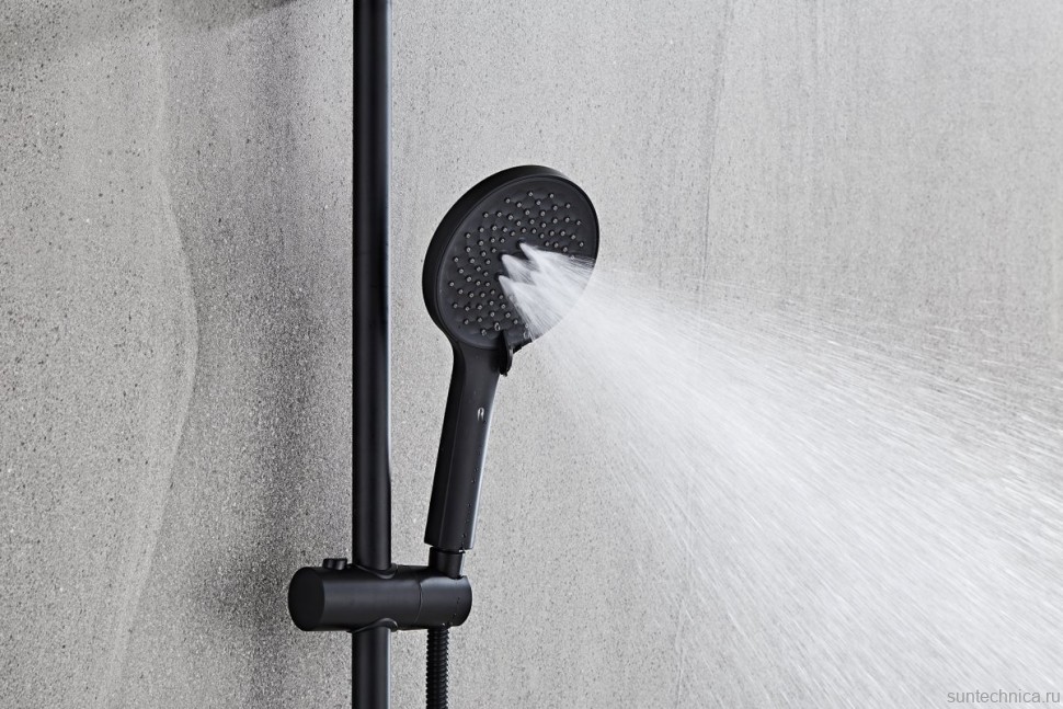 Душевая стойка Haiba HB24575-7 черная