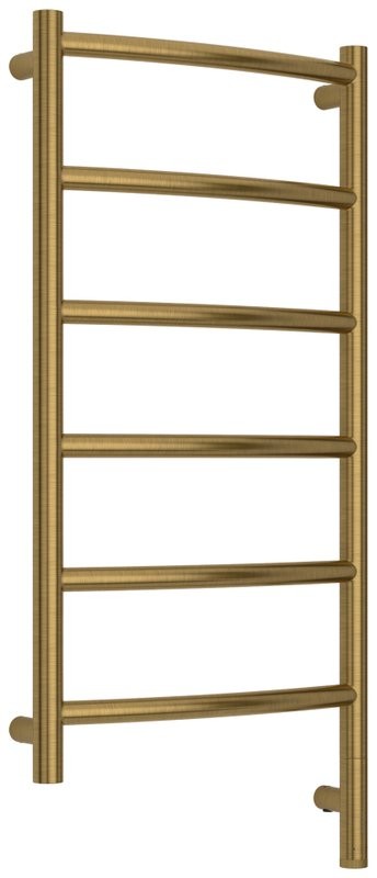 Полотенцесушитель электрический Сунержа Галант 3.1 051-6001-8040 90x45 см, подключение справа, состаренная латунь, лесенка
