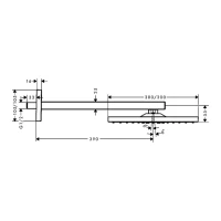 Верхний душ Hansgrohe Raindance E 300 1jet 26238670 матовый черный