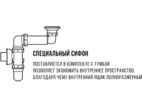 Мебель для ванной комнаты Aqwella 5 stars Mobi 60 дуб балтийский, бетон светлый