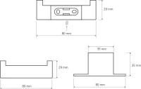 Крючок Bemeta Via 135006032 Крючок Bemeta Via 135006032