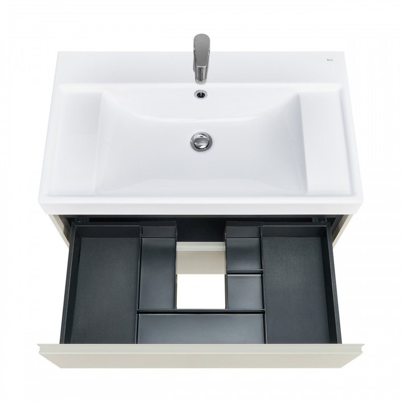 Тумба под раковину без столешницы Roca Ona Ivory 80 слоновая кость