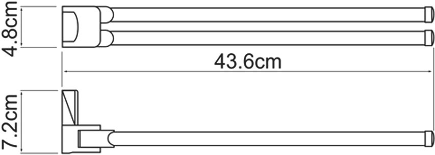 Полотенцедержатель Wasserkraft Leine K-5031