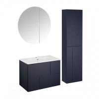 Тумба с раковиной Roca Luna 80 матовая синяя Тумба с раковиной Roca Luna 80 матовая синяя