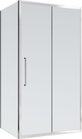 Душевой уголок Abber Schwarzer Diamant AG30160MH-S90M 160х90, профиль хром, стекло матовое