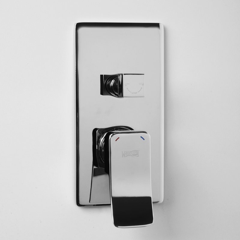 Встраиваемый смеситель для душа и ванны Wasserkraft Aller 10641 С ВНУТРЕННЕЙ ЧАСТЬЮ