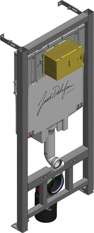 Система инсталляции для унитазов Jacob Delafon E29025-NF + кнопка смыва Jacob Delafon E29027-CP P