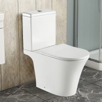 Унитаз-компакт напольный AZARIO Vois AZ-1343В глянцевый белый