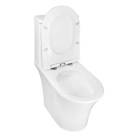 Унитаз-компакт напольный AZARIO Vois AZ-1343В глянцевый белый