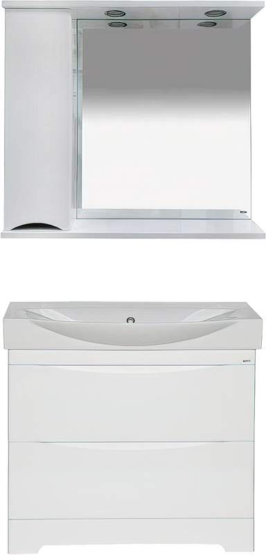 Мебель для ванной комнаты Misty Элвис 85 белая