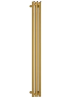 Полотенцесушитель электрический Сунержа Терция 4.0 03-0883-1206 120x15 см, подключение справа, скрытое подключение справа, золото, I-образный