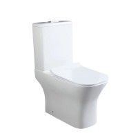 Унитаз-компакт напольный SantiLine SL-5043 белый