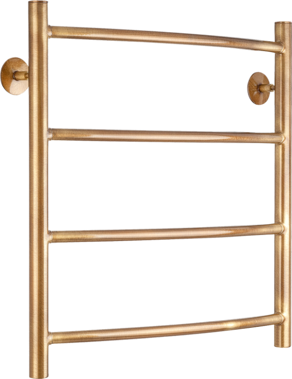 Полотенцесушитель водяной Secado Милан 1 55x55 см, бронза, лесенка, латунь