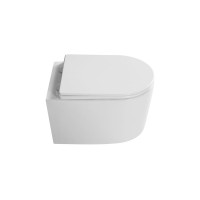 Унитаз подвесной Grossman Thin Rim GR-5602S глянцевый белый