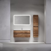 Тумба с раковиной Sancos Urban 120 дуб чарльстон, белая раковина CN7006